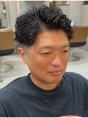 海外風ニュアンスパーマ