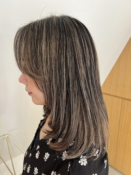 アンドビューティフル 恵比寿(andbeautiful) 地毛ハイライト