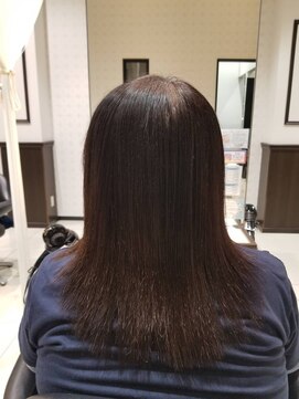 ミック ヘアアンドメイクアップ 高田店(miq Hair&Make up) 縮毛矯正/髪質改善ストレート/艶感ヘア/ナチュラルストレート