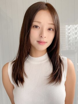 エトラ 渋谷店(etora) 小顔 フェミニンロング メルティーカラー 似合わせカット"