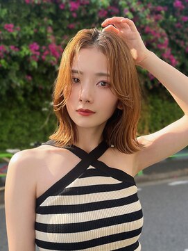 メゾンアクア 表参道(Maison ACQUA) 切りっぱなしボブ/レイヤー/ウェーブミディアム/似合わせカット