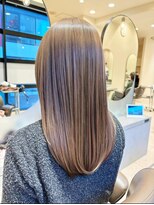タヤ ひばりが丘店(TAYA)&nbsp;アッシュグレージュ/ストレートヘア／ロング