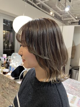 ブリーチ(bleach) 【HISAKO】似合わせカット×透明感ベージュカラー