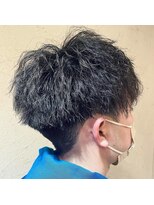 アーティスオム(Artice HOMME)&nbsp;ツイストスパイラル/刈り上げショート/ツイストパーマ