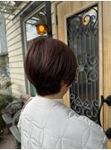 髪質改善大人可愛い20代30代40代50代ショートボブ