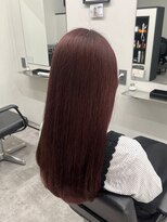 アルター(aL ter)&nbsp;ピンクブラウン［イメチェン/外ハネボブ/ワイドバング］長野歌穂