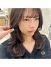 前髪カット＋髪質改善カラー￥14,000→￥7,900