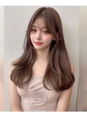 vlow表参道  ヨシンモリ　流れるレイヤー　髪質改善　韓国　長屋