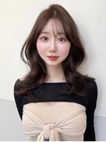 パルス ヨコハマ(PULSE yokohama) ミディアムレイヤーカット内巻き顔まわりレイヤーカット