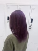 イメチェン/レッドブラウン/フルバング/似合わせカット/愛甲石田