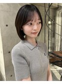 トレンド韓国ボブくびれボブレイヤーボブタッセルボブ表参道渋谷