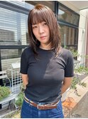 アッシュベージュ×レイヤー