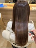 美髪ケア×素髪ストレート
