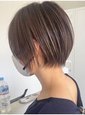 ハイライトカラーミルクティーベージュケアブリーチダブルカラー