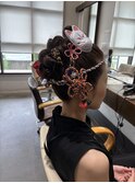 祭りヘア