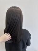 髪質改善トリートメント×暗髪カラー