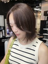 トリコ心斎橋(trico)&nbsp;マロンベージュ×トレンドボブ