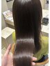 水素ストレートcanamoコース◇cut/髪質改善TR/毛髪強度ケア◇27000→¥24300