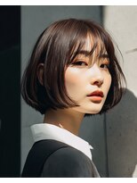 ホーム(HOME)&nbsp;ショートボブ/ストレートボブ/前下がりボブ髪質改善20代30代40代
