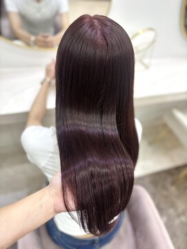 ラビス(Lovis) ミディアム/暗めカラー/デザインカラー/フェイスフレーミング