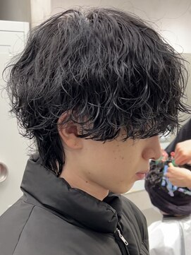 ノード(NODE) 波巻きスパイラルツイストスパイラルパーママッシュメンズヘア