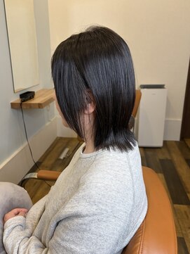 リノアプラス(Linoa+) 艶ボブ×ナチュラル縮毛矯正