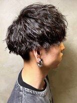 ディスイズバーバーサード(THIS IS BARBER 3rd)&nbsp;ツイスパ 刈り上げ ショートマッシュ 20代 カジュアル