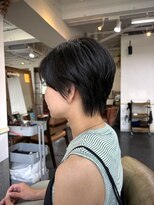 ポタム 東中野(potamu)&nbsp;前下がりショートボブ