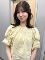 カミエ(kamie) ツヤのあるブラウンミディアム×大人っぽいレイヤーカット