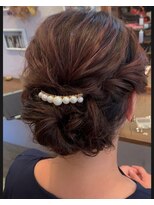 ヘアアンドリラクシングルーム アールフラン(Hair&Relaxingroom arFranc)&nbsp;アップスタイル