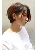 ナチュラルショートボブ