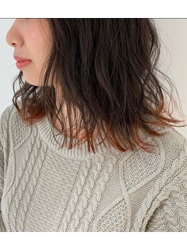 キーン 立川店(keen) 【keen×田中】裾カラー オレンジ