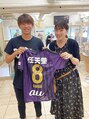 ビファインべクス(Befine becs) サッカー大好き！サンガ選手も、数名担当しております★