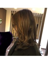 サロンエヌズ(salon Nz) 再現性デザインカット+ハイライト+外国人風アディクシーカラー