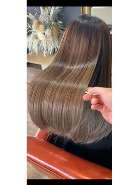 ラッドヘアー(RAD hair) 大人可愛い＊バレイヤージュミルクティー