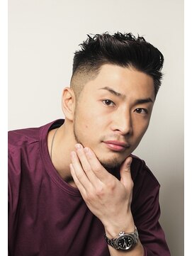 レンゲン(LENGEN) メンズかき上げニュアンスマッシュサイドパート韓国マッシュ13