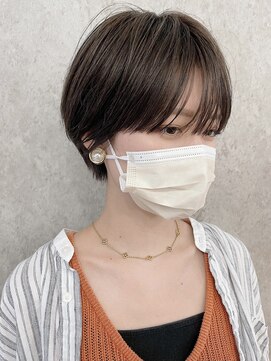 サンク 原宿 表参道(cinq) ショートヘアショートカットマッシュショート今ハンサムショート