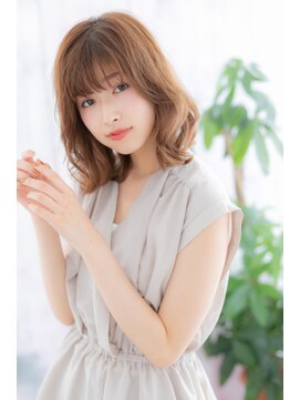 ミック ヘアアンドメイク アップ 駒込店(miq Hair&Make up) 外国人風ハイライトカラーくびれカールこなれヘアc1