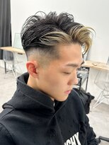 エルマーク(L-MARK) シースルーマッシュブリーチダブルカラーフェイスフレーミング