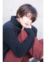 ケアリー 成増(Carelly)&nbsp;大人かわいい前髪セシルカットココアブラウンフリンジウェーブ