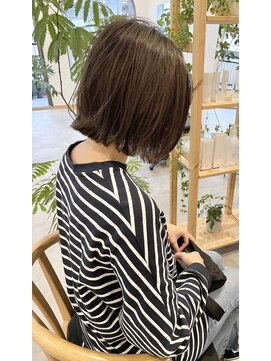 ソラ(SORA.) 大人可愛い20代30代40代50代オススメ切りっぱなし外ハネボブ♪