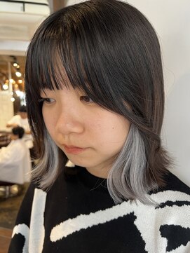 トロニー(TLONY) インナーホワイト　インナーカラー　stylist/miaki