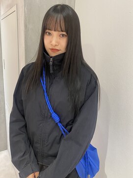 ヨーク(YOKE) 【YOKE】暗髪/髪質改善/グレ-ジュ/透明感カラ-/アッシュブラック