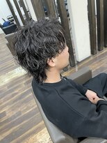 ヘアープロポーザー ラグ(hair proposer Leggu)&nbsp;スパイラル強めのツイスパ×メンズウルフスタイル/大分/下郡