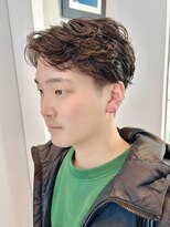 アルティファータ(artifata)&nbsp;毛流れパーマ メンズパーマ ワンカールパーマ 刈り上げ