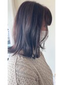 アッシュベージュナチュラルくびれヘア立体感ミディ20代30代40代