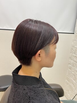 ラ ファブリック 草加(LA FABRIQUE) 【横山】メテオストレート×ツーブロックボブ