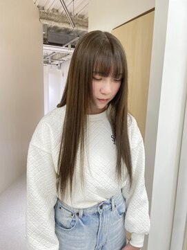 ニール 名古屋 伏見 丸の内(NEELU) 【Neelu_hina】1ブリーチで作るくすみベージュ