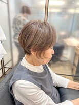 ポート 蕨(PORT) 【篠原】白髪ぼかしハイライト×ショート