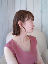 アンディアーモ カリーノ(andiamo carino)&nbsp;韓国風切りっぱなしボブ